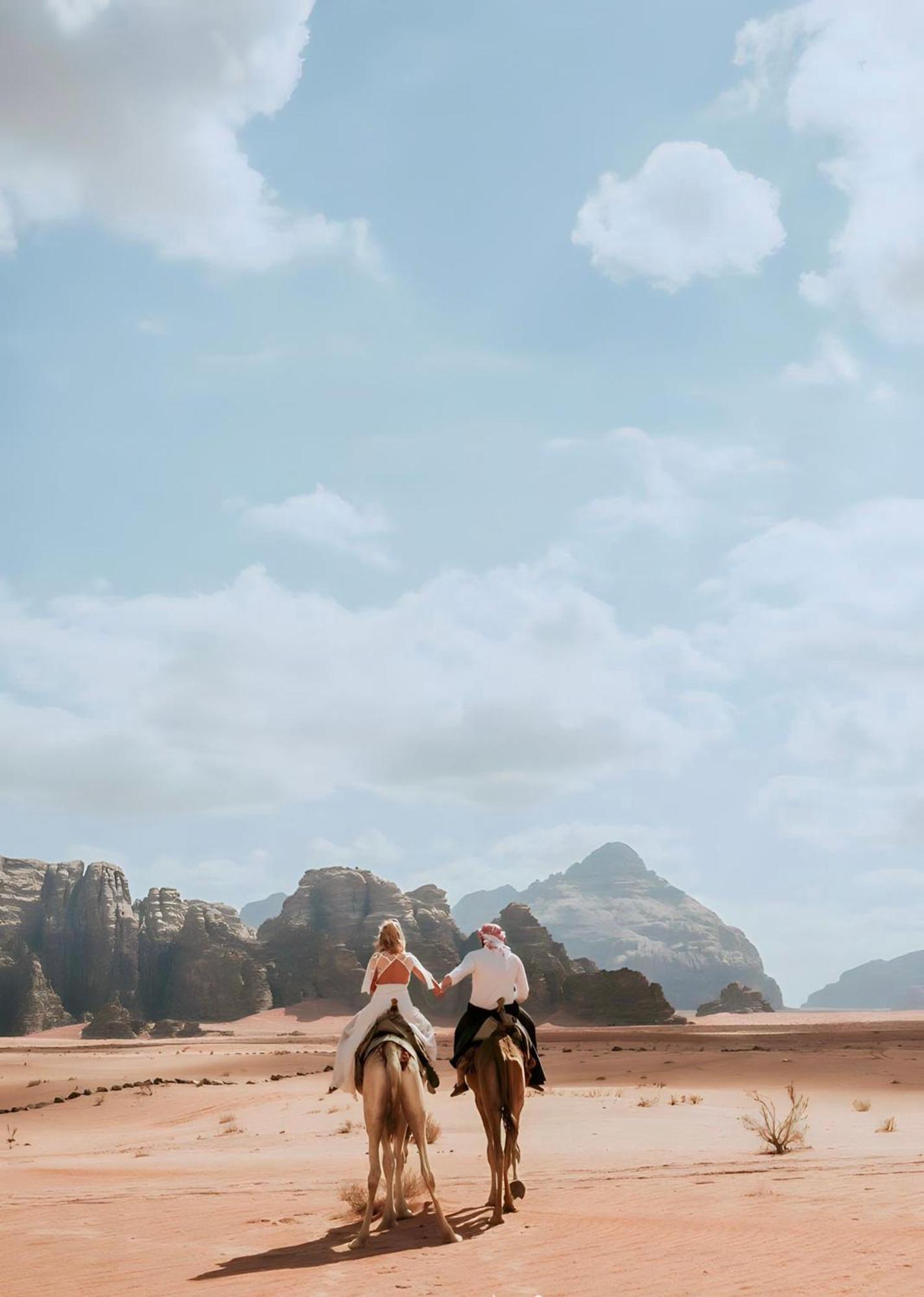 Rum Cloud Camp Wadi Rum Exterior foto